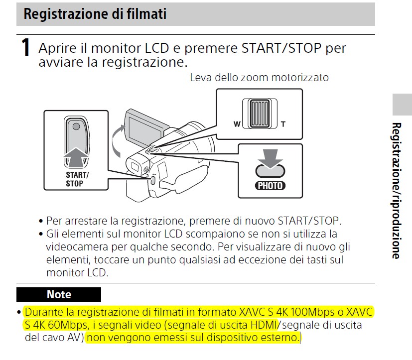 Sony AX53 e AX33 in 4K non c'è segnale in HDMI.jpg