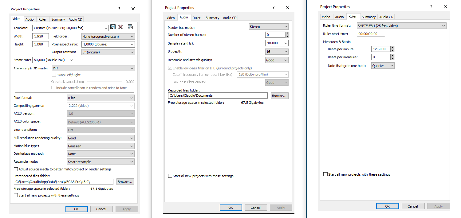 Impostazioni progetto Vegas Pro 15.png