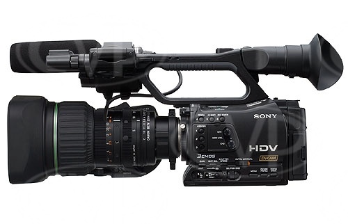 Sony HVR-Z7E Canon KH20x6.4KRS 1/2inch zoom lens