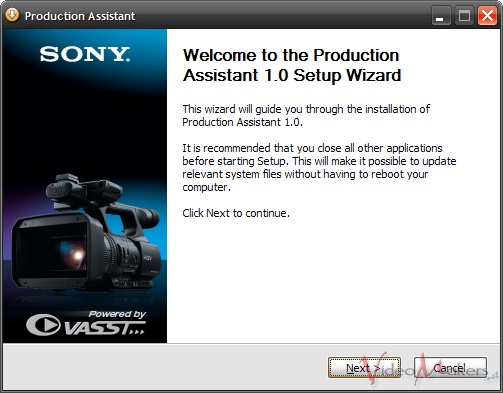[Software] Sony Production Assistant 1.0