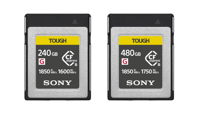 Nuove schede di memoria Sony CEB-G480T/CEB-G240T
